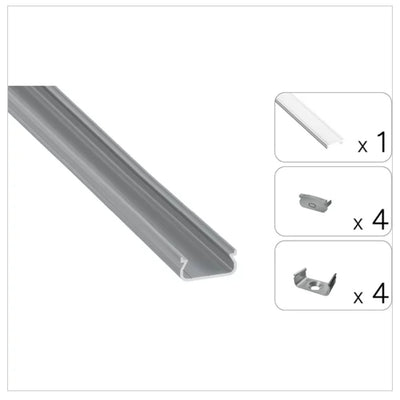 Alumiiniprofiili led-nauhalle Tekkni 2m