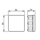 Jakorasia ABB AP9, 86*86mm
