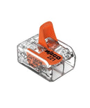 Wago 2-napainen rasialiitin vipu 0.14-4mm²