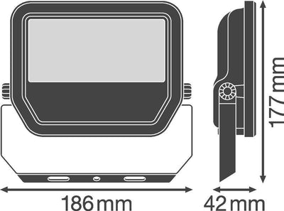 Valonheitin Ledvance Floodlight, 30W, 3300lm, IP65