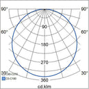 Alasvalo Airam Flat Sq, 9W, 500lm, IP44, himmennettävä, Ø120*26,5mm
