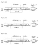 Alasvalo Airam Flat Sq, 12W, 900lm, IP44, himmennettävä, Ø175*31mm